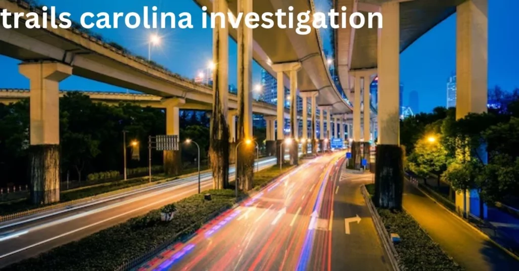 a highway with lights on it Trails Carolina Investigation